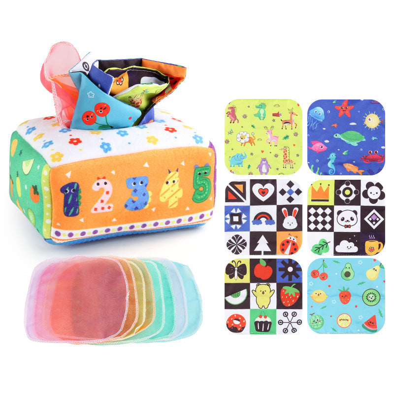 Brighttotz™ Montessori Baby Tissue Box Toy