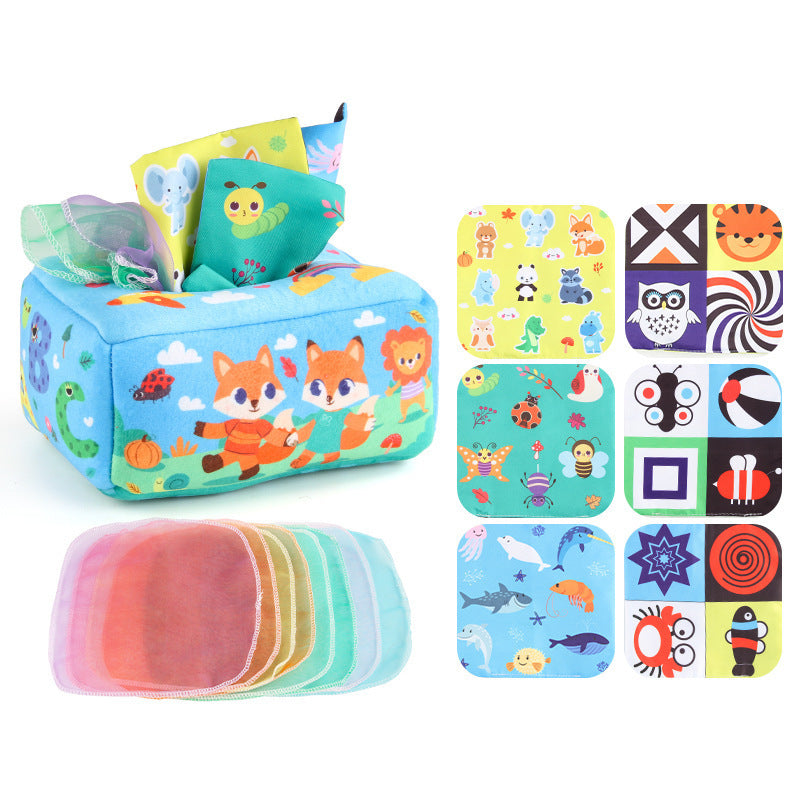 Brighttotz™ Montessori Baby Tissue Box Toy